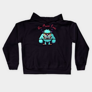 Little Round Monster Kids Hoodie